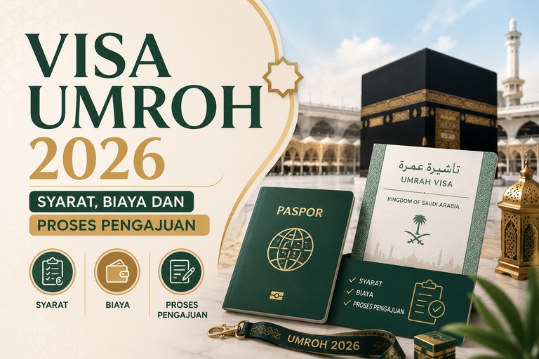 Visa Umroh 2026: Syarat, Biaya, dan Proses Pengajuannya